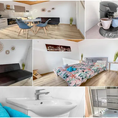 L'Eden Carolo - Netflix, Wi-Fi, 10Min Aeroport, Parking Gratuit Apartment Dampremy Exterior photo