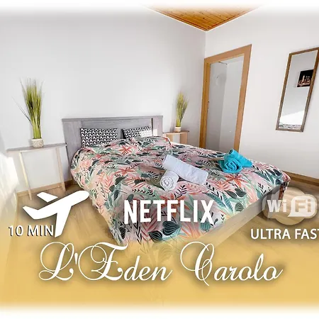 L'Eden Carolo - Netflix, Wi-Fi, 10Min Aeroport, Parking Gratuit Apartment Dampremy Exterior photo