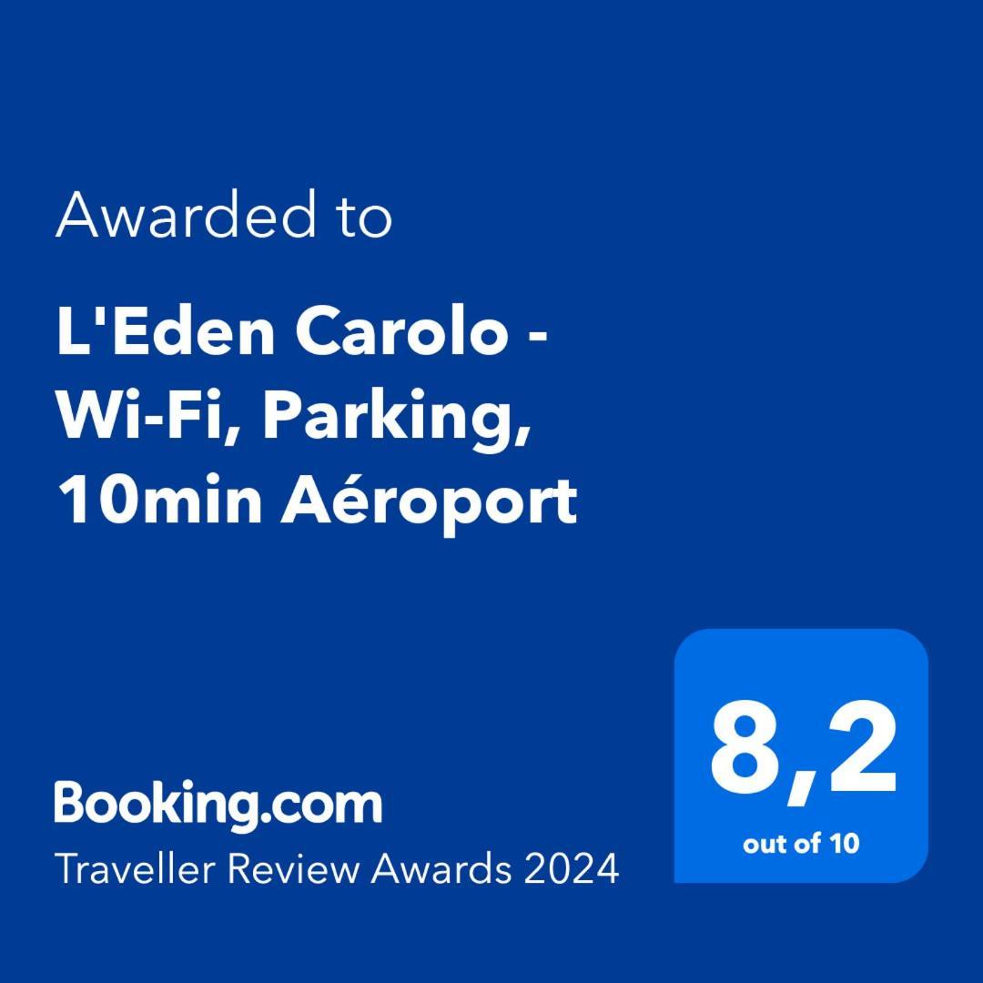 Apartment L'eden Carolo - Netflix, Wi-fi, 10min Aeroport, Parking Gratuit *